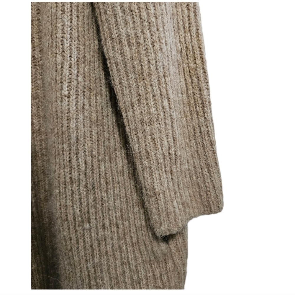 Club Monaco knit sweater open cardigan cream italian yarn size small - Picture 8 of 12